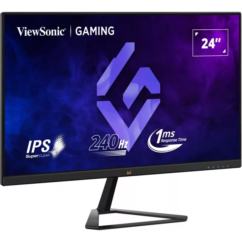 Viewsonic VX Series VX2479A-HD-PRO počítačový monitor 61 cm (24 inch) 1920 x 1080 pixelov Full HD LED čierny