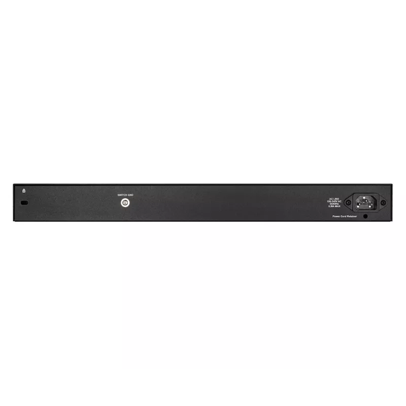 D-Link 28-portový Gigabit PoE Smart Managed switch vrátane 4 Combo portov