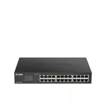 D-Link 24-portový Gigabit Smart Managed switch, Managed, L2, Gigabit Ethernet (10/100/1000), racková montáž, 1U