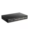 D-Link 24-portový Gigabit Smart Managed switch, Managed, L2, Gigabit Ethernet (10/100/1000), racková montáž, 1U