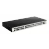 D-Link DGS-1210-52/ME Managed L2 Gigabit Ethernet (10/100/1000) 1U čierny