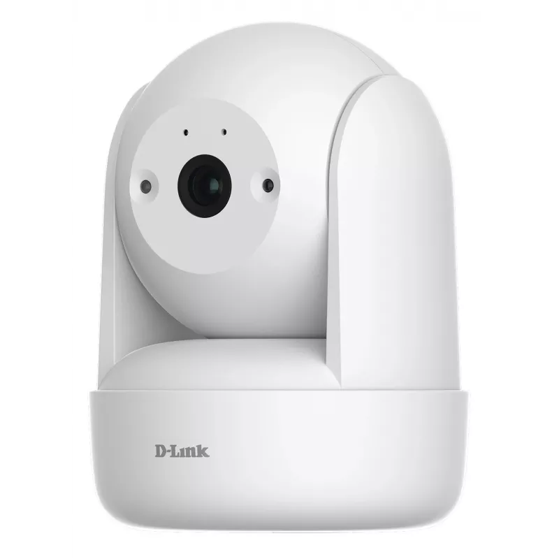 D-Link 2K otočná a naklápacia WLAN kamera, IP bezpečnostná kamera, interiér, bezdrôtová, na stôl, biela, Turret