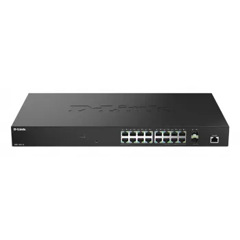 D-Link 18-portový 2.5G Multi-Gigabit Smart Managed switch s 2 x 10G SFP+ portmi