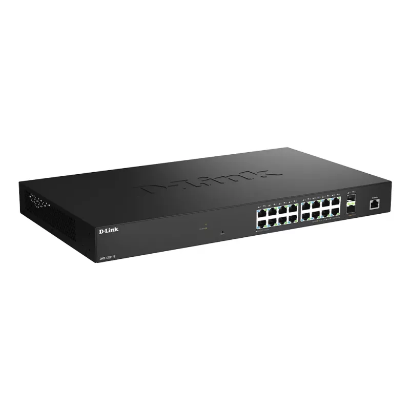D-Link 18-portový 2.5G Multi-Gigabit Smart Managed switch s 2 x 10G SFP+ portmi