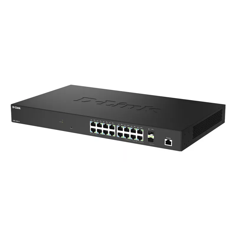 D-Link 18-portový 2.5G Multi-Gigabit Smart Managed switch s 2 x 10G SFP+ portmi