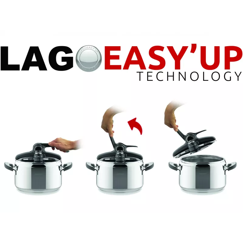 Lagostina Mia Lagoeasy'up 5 L nerez