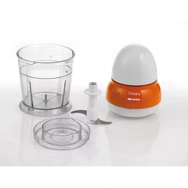 Ariete Choppy, 0,25 L, 4,22 kg, oranžová, biela, nerez, 100 mm, 100 mm