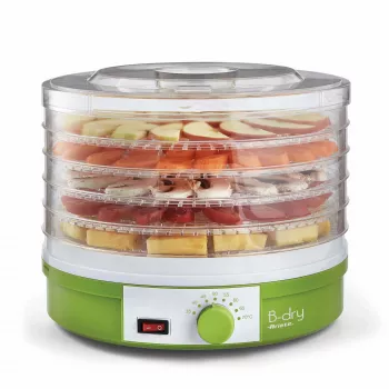 Ariete 616 B-Dry sušička – sušička – ovocie, zelenina, sušené mäso – teplota 35 °C / 70 °C – 245 W – zelená