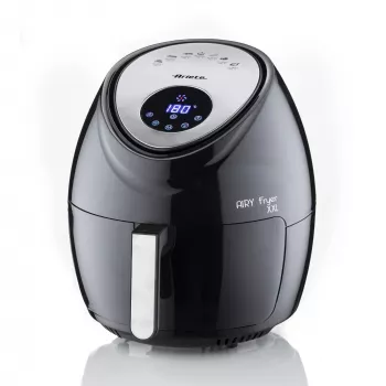 Ariete 4618 Airy Fryer XXL - teplovzdušná fritéza - 2,5 kg hranolčekov - 7 litrov - varenie bez oleja a tuku - 1800 W - čierna