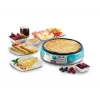 Ariete Maker elektrická platňa na crêpes, 1000 W, nepriľnavá, modrá