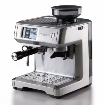 Ariete Espresso kávovar 1312, kávovar na espresso, 2 l, kávové zrná, zabudovaný mlynček, 1600 W, strieborná