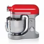 Ariete Moderna červená kuchynský robot, stolový mixér, červená, šľahanie, miesenie, miešanie, 5,5 l, otočný regulátor, hliník