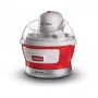 Ariete 643 stroj na zmrzlinu Party Time, stroj na zmrzlinu, 12 W, kapacita 1,5 l, vyberateľná nádoba s dvojitou izoláciou, čas prípravy 30 minút, veko na pridávanie surovín, červená