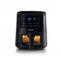 Ariete 4633, teplovzdušná fritéza 4L, 1400W, objem 4L, 9 programov, funkcia Shake a Grill, teplota do 200°C, čierna