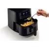 Ariete 4633, teplovzdušná fritéza 4L, 1400W, objem 4L, 9 programov, funkcia Shake a Grill, teplota do 200°C, čierna