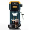 Ariete 1399 espresso kávovar, na prášok a ESE pody, 1300 W, objem 1,1 l, tlak 15 bar, filter na 1, 2 šálky a ESE pody, cappuccino, žltá