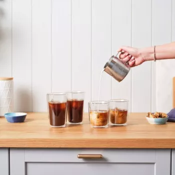 De’Longhi SC319 kávové poháre transparentné 2 ks 490 ml