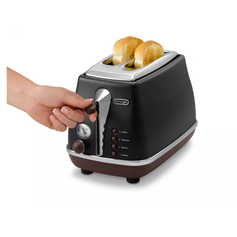 De’Longhi 2103.BK 6 2 plátky 900 W čierny