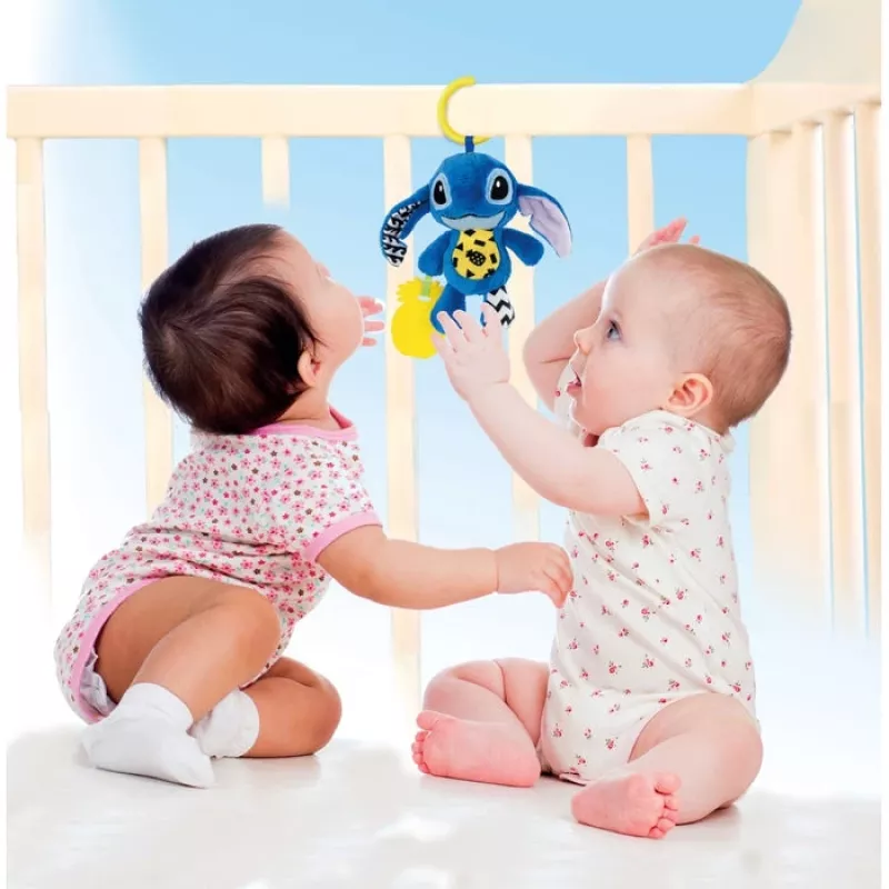 Clementoni Disney Baby Stitch Soft Rattle detská závesná hračka