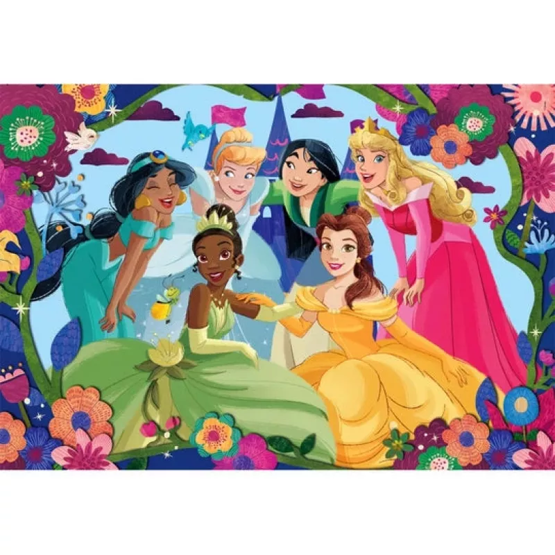 Clementoni Supercolor Disney Princess puzzle 30 dielikov kreslené