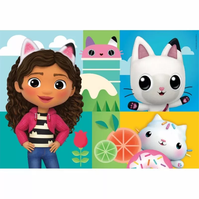 Clementoni Supercolor Gabby’s Dollhouse puzzle 30 dielikov kreslené