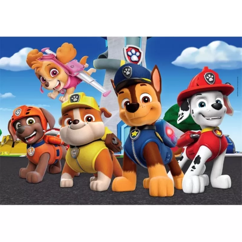 Clementoni Supercolor Paw Patrol puzzle 60 ks kreslené