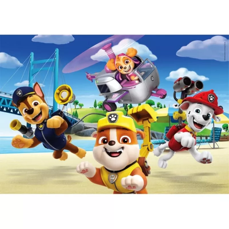Clementoni Supercolor Paw Patrol puzzle 60 ks kreslené