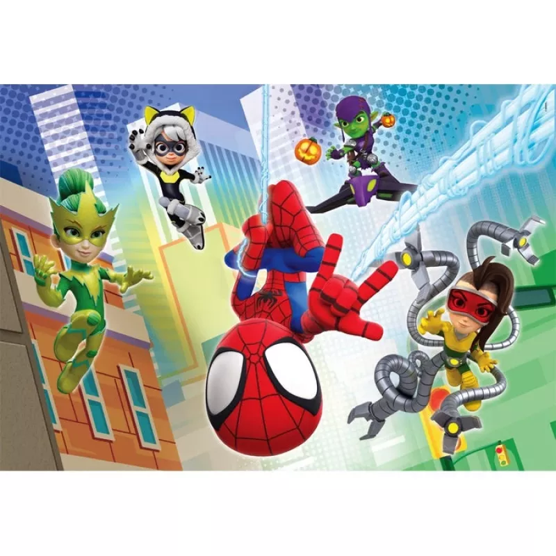 Clementoni Puzzle 2x60 dielikov, Spidey a jeho úžasní priatelia (21625)