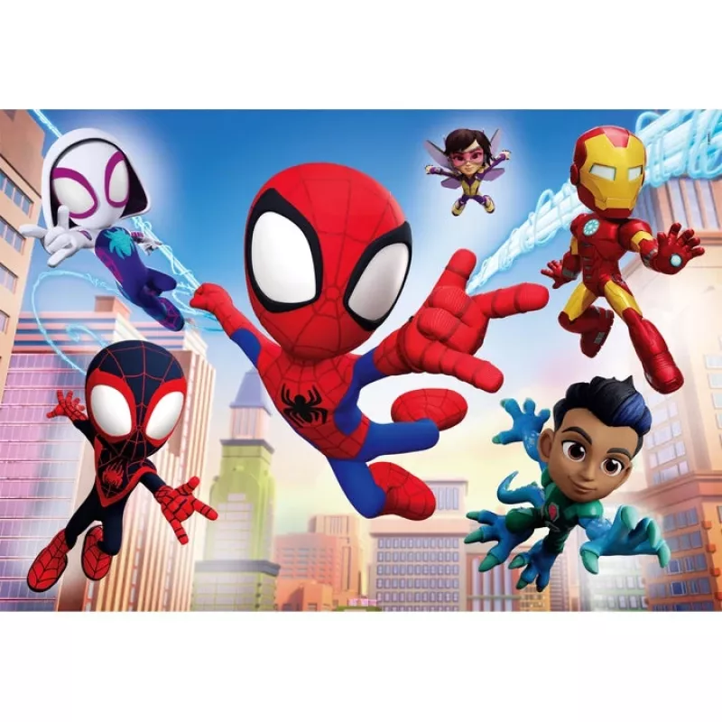 Clementoni Puzzle 2x60 dielikov, Spidey a jeho úžasní priatelia (21625)