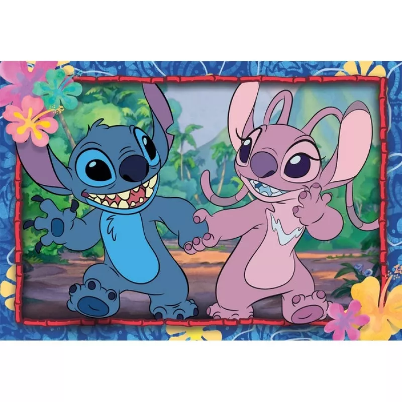 Clementoni Supercolor Puzzle 2x20 dielikov, Disney Stitch (24809)