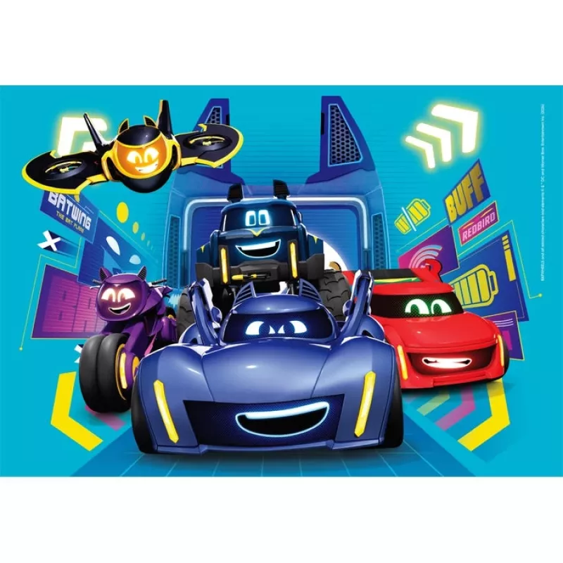Clementoni Supercolor Batwheels puzzle 60 dielikov komiksy