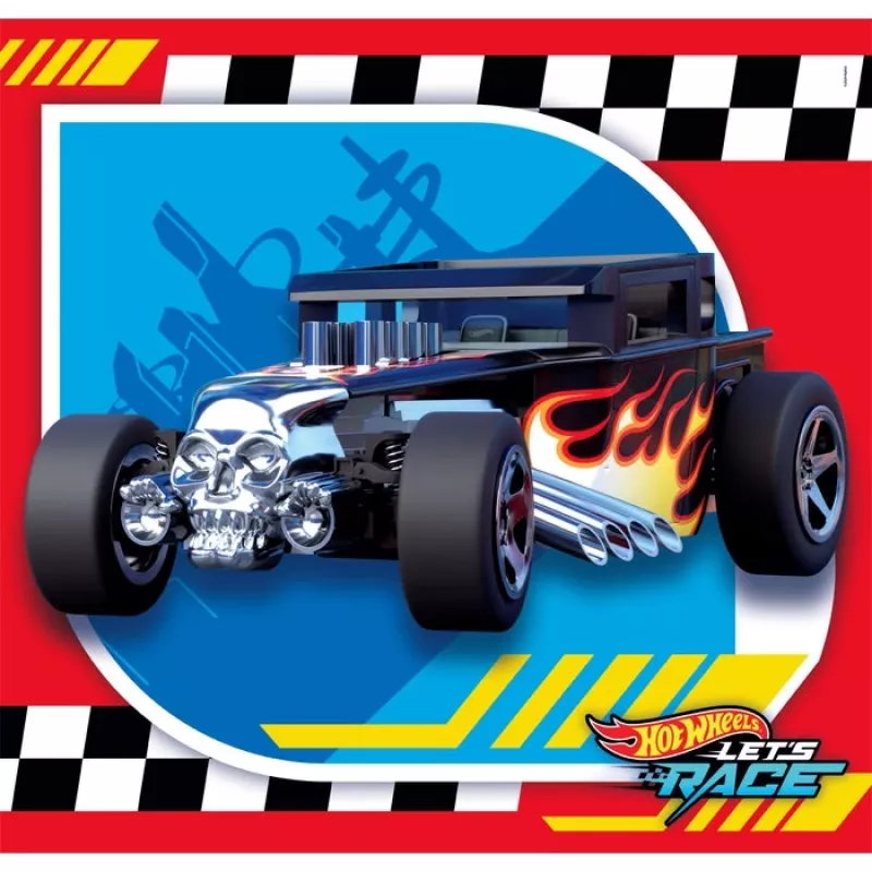 Clementoni Puzzle 3x48 dielikov, Hot Wheels (25313)