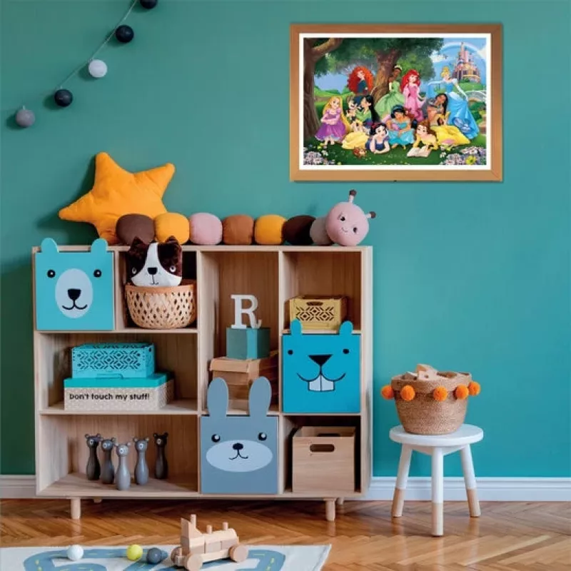 Clementoni Supercolor Disney Princess puzzle 104 ks kreslené