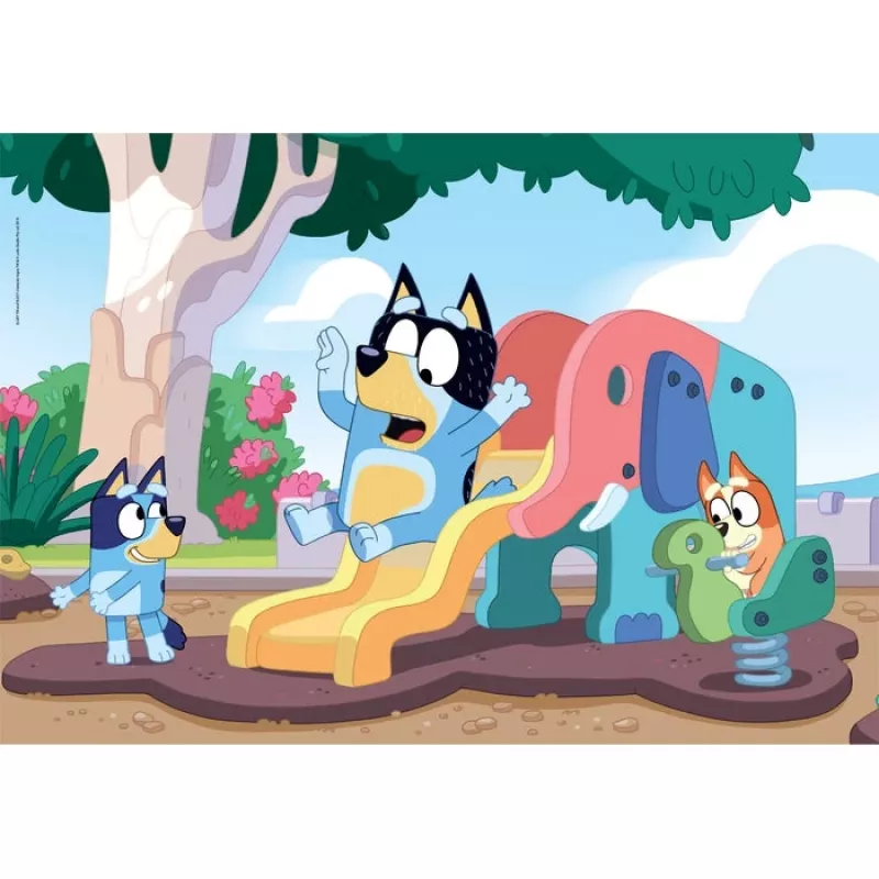 Clementoni Bluey Puzzle 104 ks zvieratá