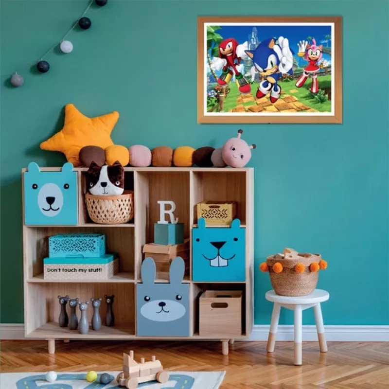 Clementoni Sonic Puzzle 104 ks komiksy