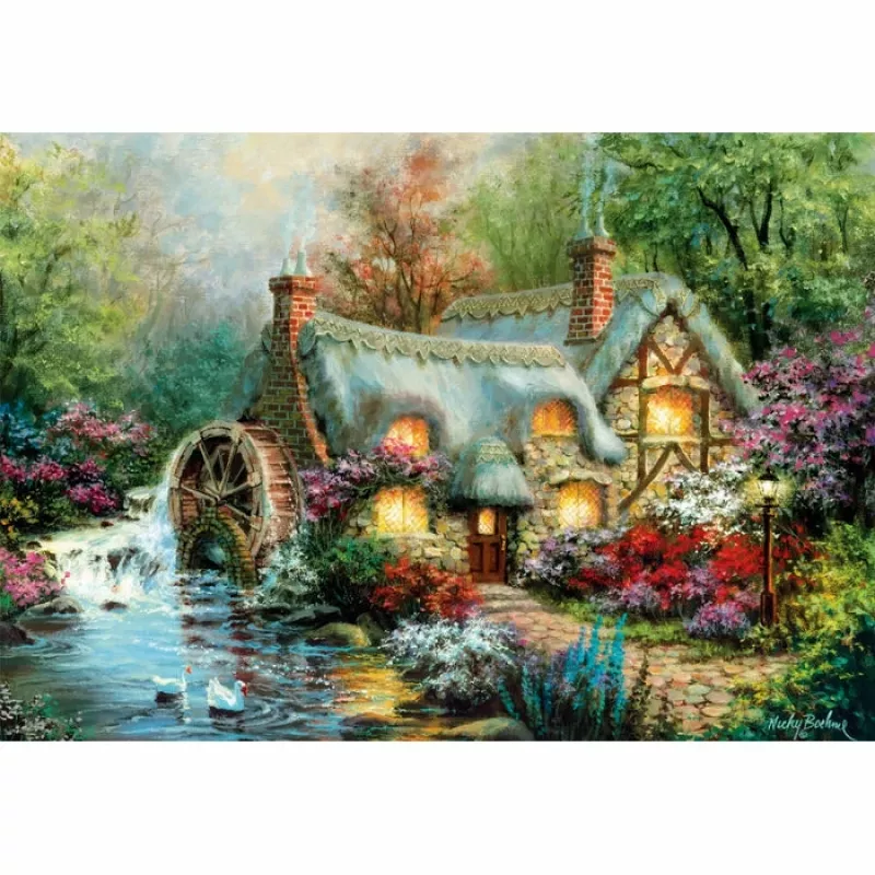 Clementoni High Quality Collection Country Retreat Puzzle 1500 ks umenie