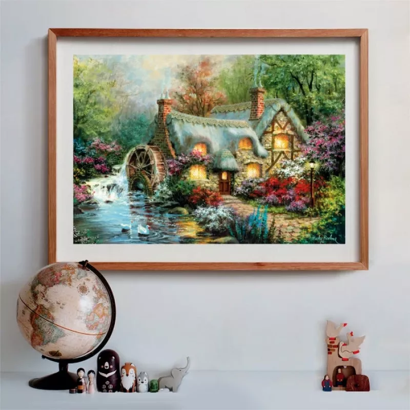 Clementoni High Quality Collection Country Retreat Puzzle 1500 ks umenie