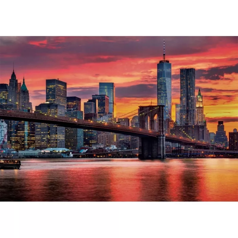Clementoni High Quality Collection East River at Dusk Puzzle 1500 ks krajina