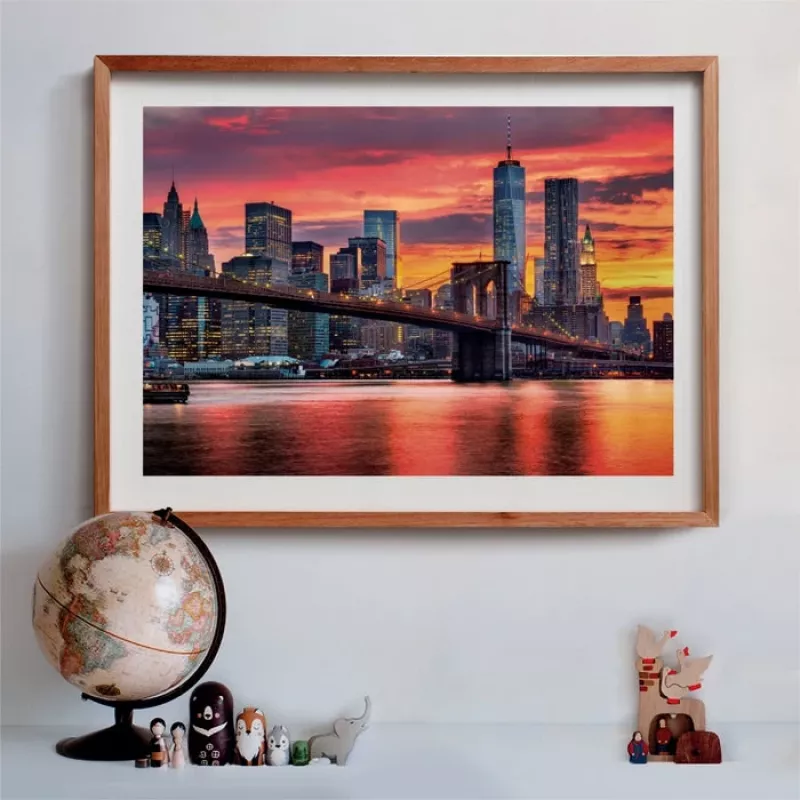 Clementoni High Quality Collection East River at Dusk Puzzle 1500 ks krajina