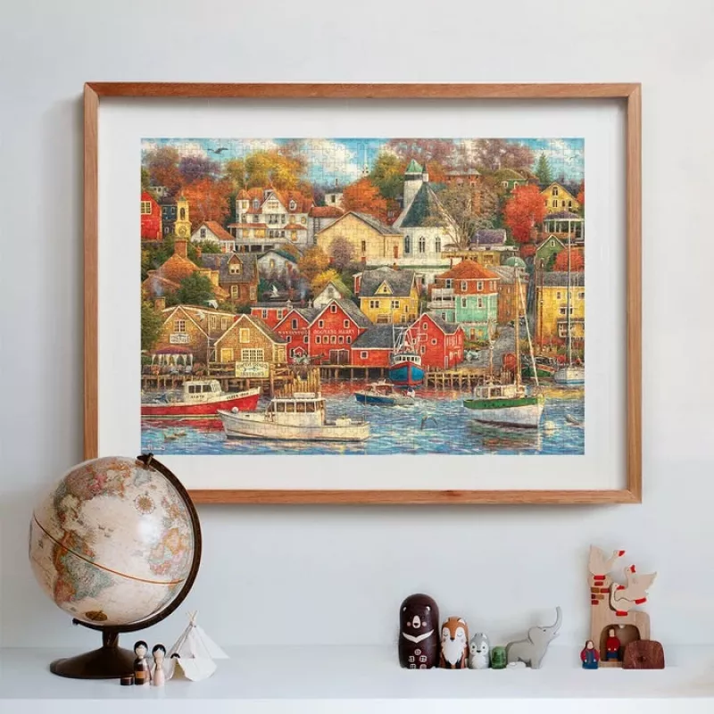 Clementoni High Quality Collection Good Times Harbor Puzzle 1500 dielikov umenie