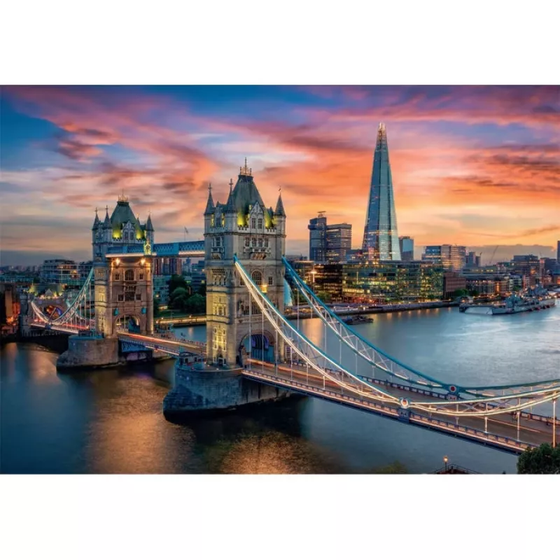 Clementoni High Quality Collection London Twilight Puzzle 1500 ks krajina