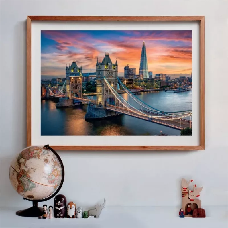 Clementoni High Quality Collection London Twilight Puzzle 1500 ks krajina