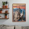 Clementoni High Quality Collection Neuschwanstein Puzzle 1500 ks krajina