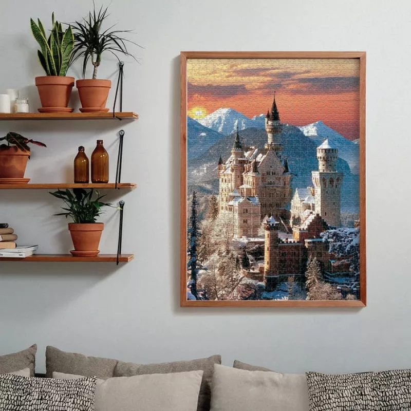 Clementoni High Quality Collection Neuschwanstein Puzzle 1500 ks krajina