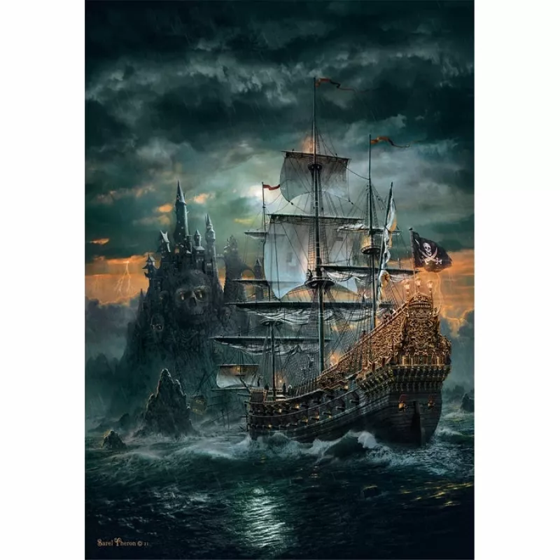 Clementoni High Quality Collection The Pirates Ship Puzzle 1500 ks umenie