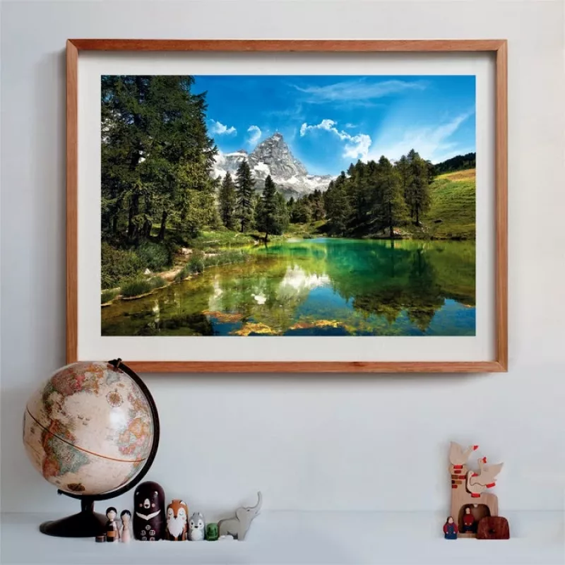 Clementoni High Quality Collection Blauer See Puzzle 1500 dielikov krajina