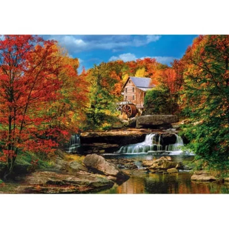 Clementoni Glade creek grist mill Puzzle 2000 ks fauna
