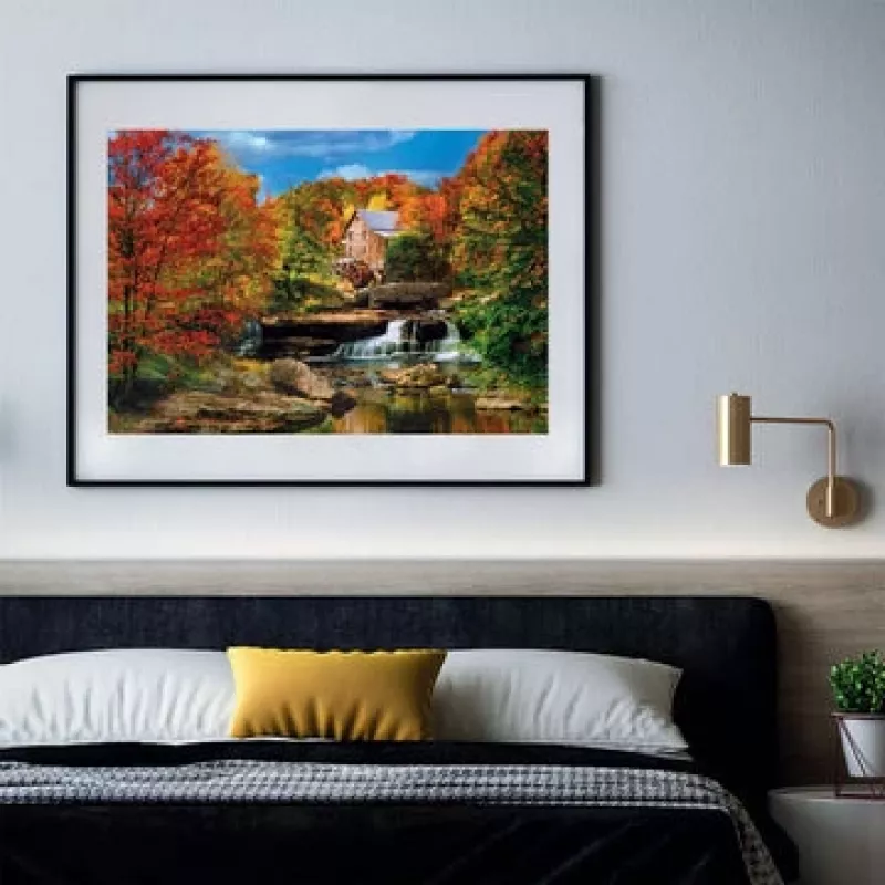 Clementoni Glade creek grist mill Puzzle 2000 ks fauna