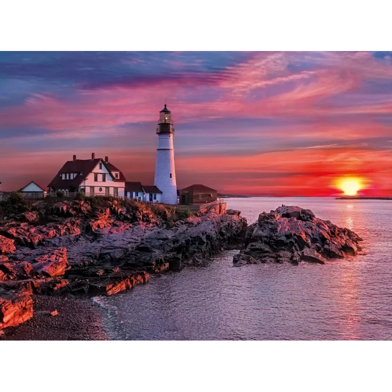 Clementoni Portland Head Light - 500 dielikov - High Quality Collection