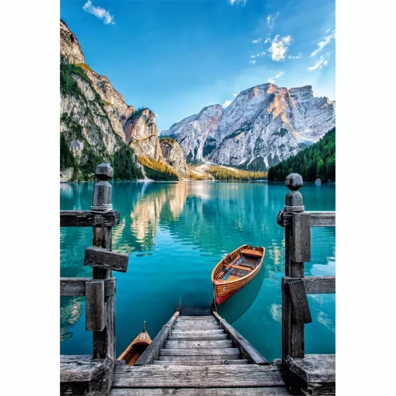Clementoni High Quality Collection Pragser Wildsee Puzzle 500 ks krajina